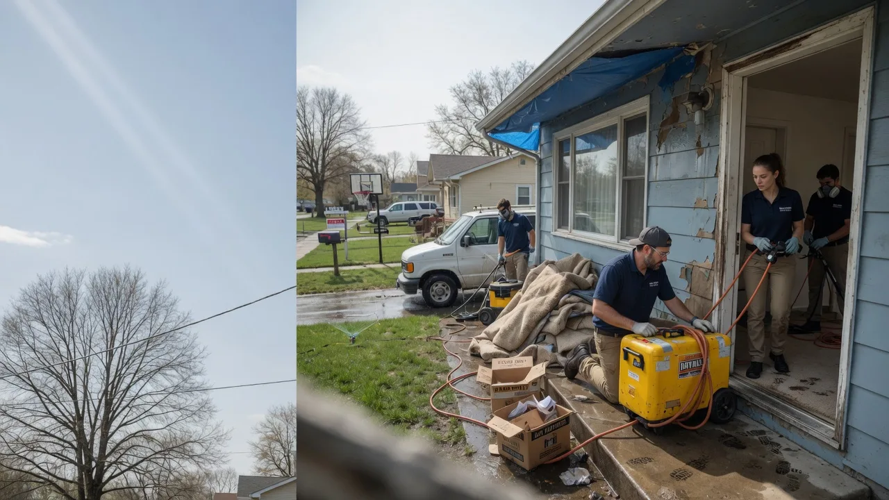Basement Flood Cleanup in Hubbard, NE near me